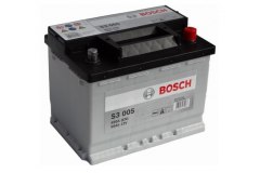 Батарея аккумуляторная 56А для VW GOLF PLUS (5M1, 521) 2.0 FSI 2005-2008, код двигателя BLR,BLY,BVY,BVZ, V см3 1984, кВт 110, л.с. 150, бензин, Bosch 0092S30050