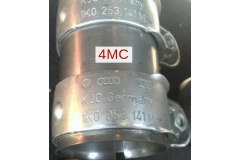 Хомут глушителя VAG для VW GOLF VI (5K1) 2.0 TDI 4motion 2009-2012, код двигателя CBAB,CFFB, V см3 1968, кВт 103, л.с. 140, Дизель, VAG 1K0253141M
